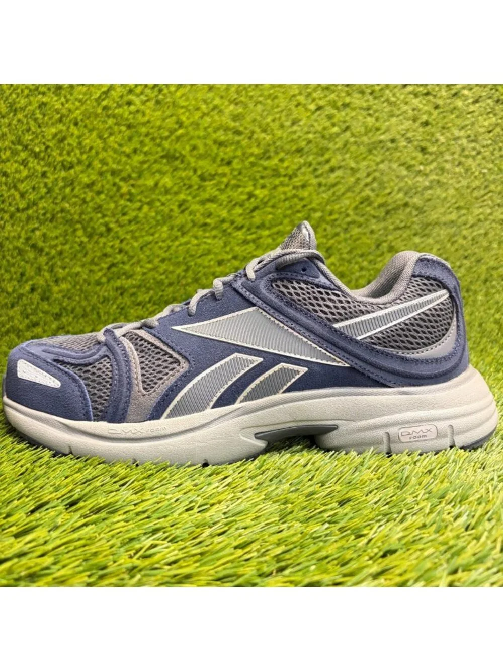 Reebok Premier Road Plus VI Mens Size 10E Blue Composite Safety Toe Work Shoes